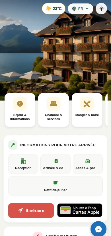 Livret d'accueil hôtel LodgBoost
