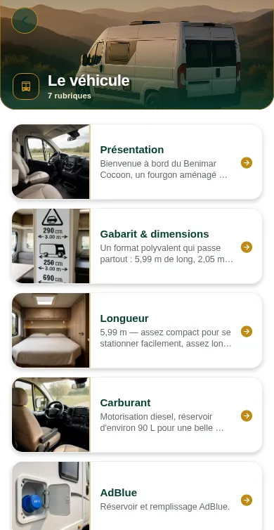 Livret véhicule LodgBoost